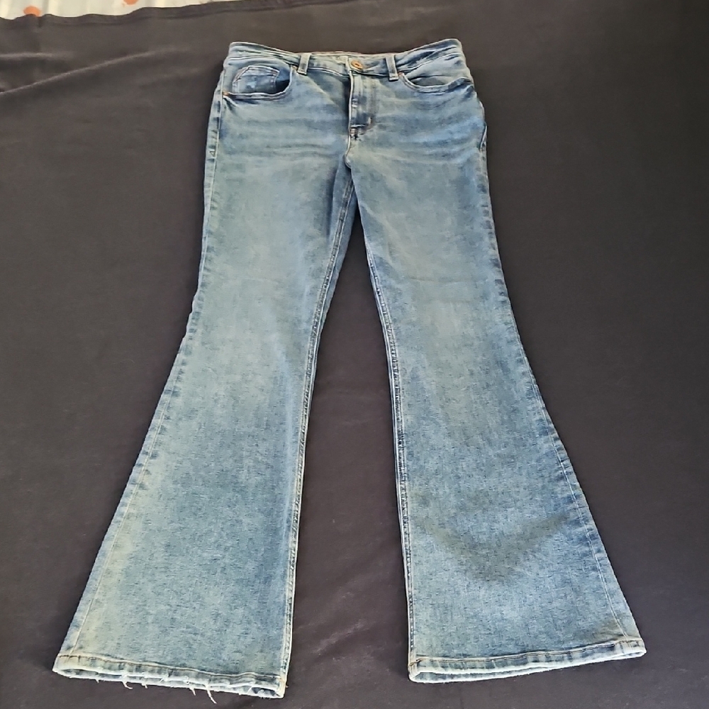 Edgely Light Blue Flare Jeans